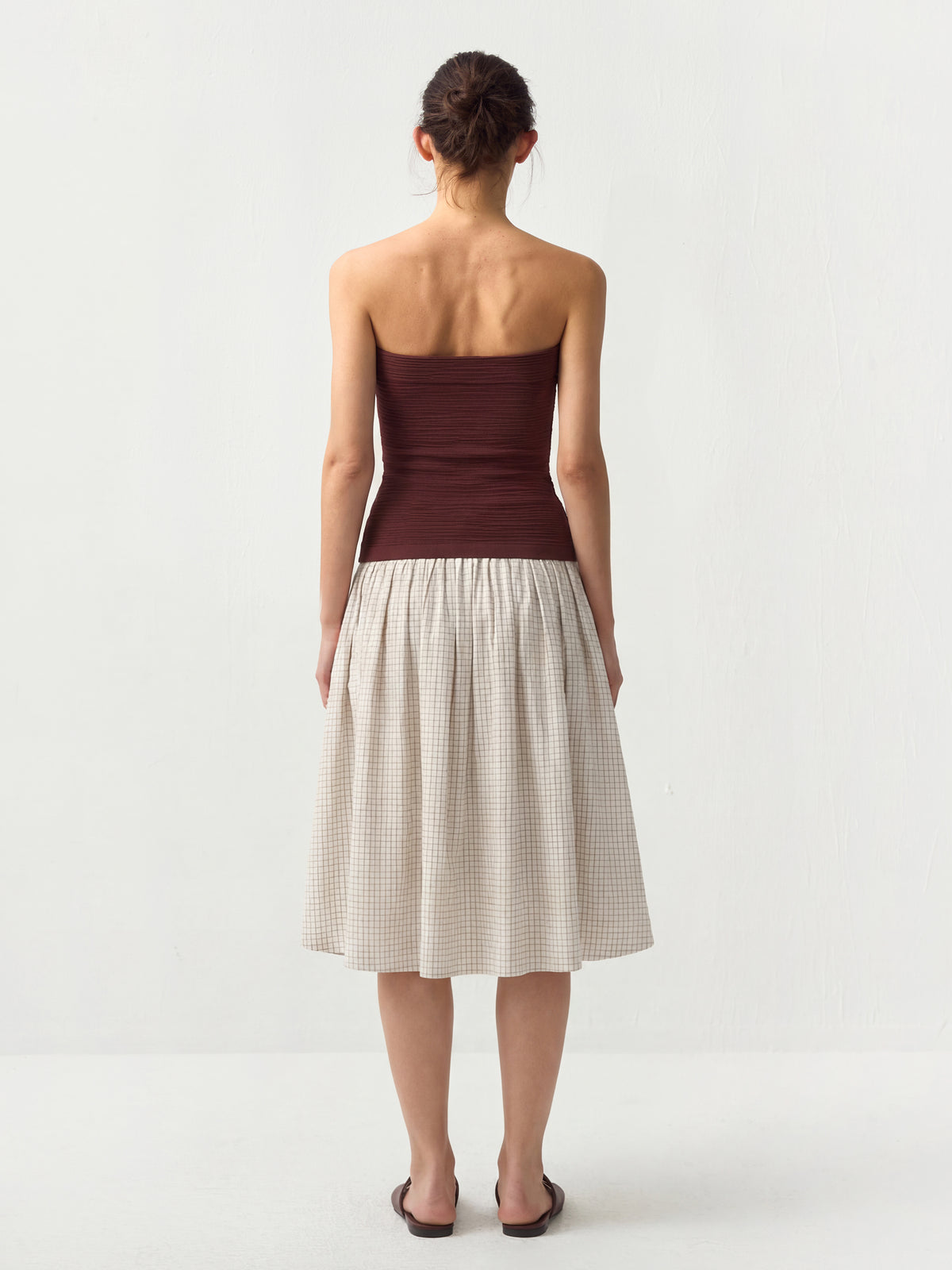 The Cottage Check Skirt