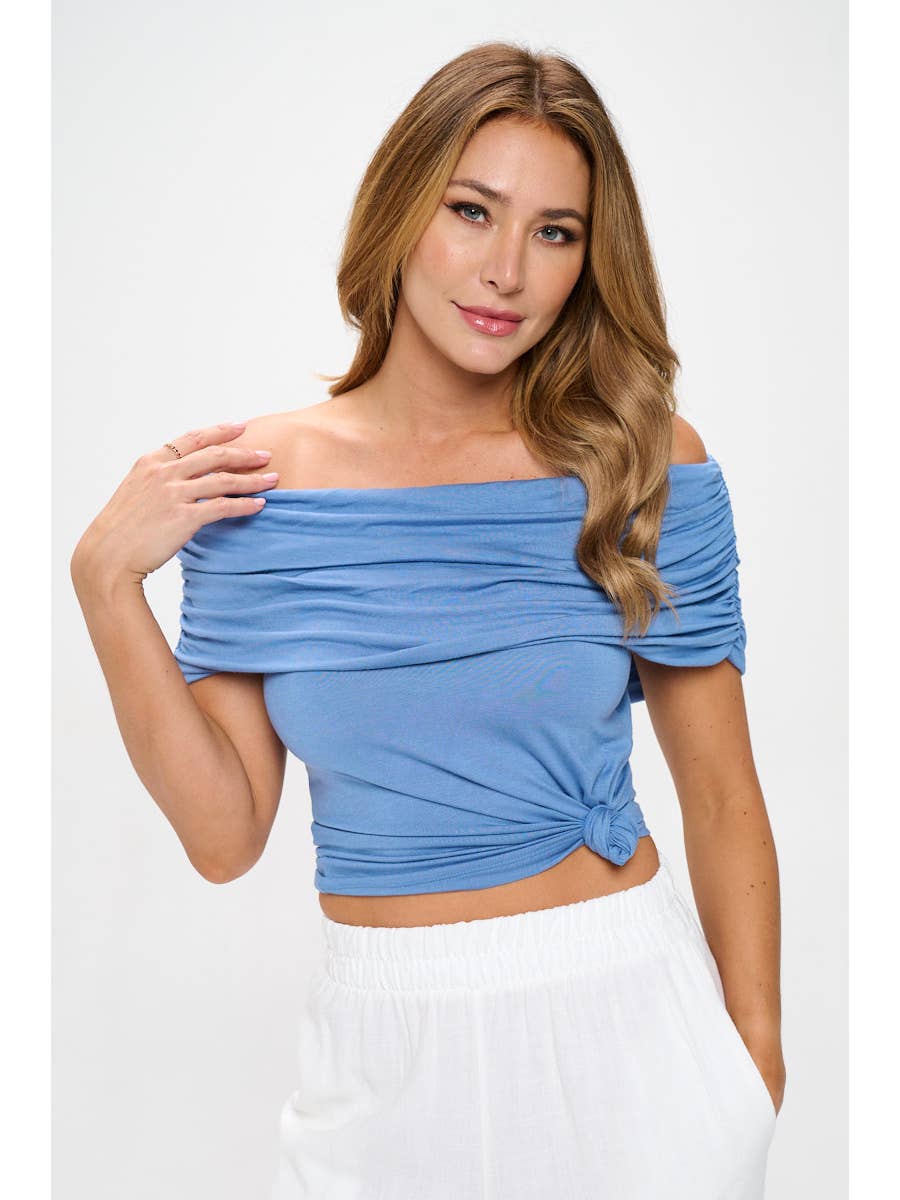 Coastal Off Shoulder Top