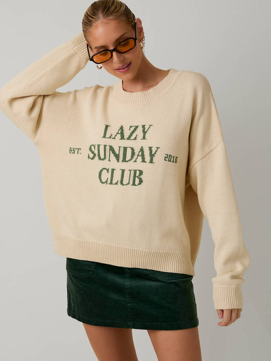 The Sunday Club Sweater
