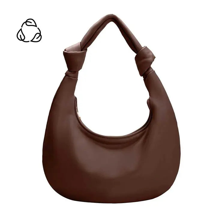 Cocoa Knot Hobo Bag
