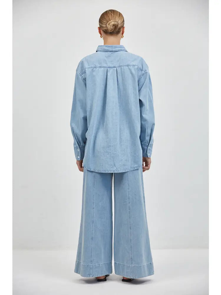 Blue Horizon Denim Shirt