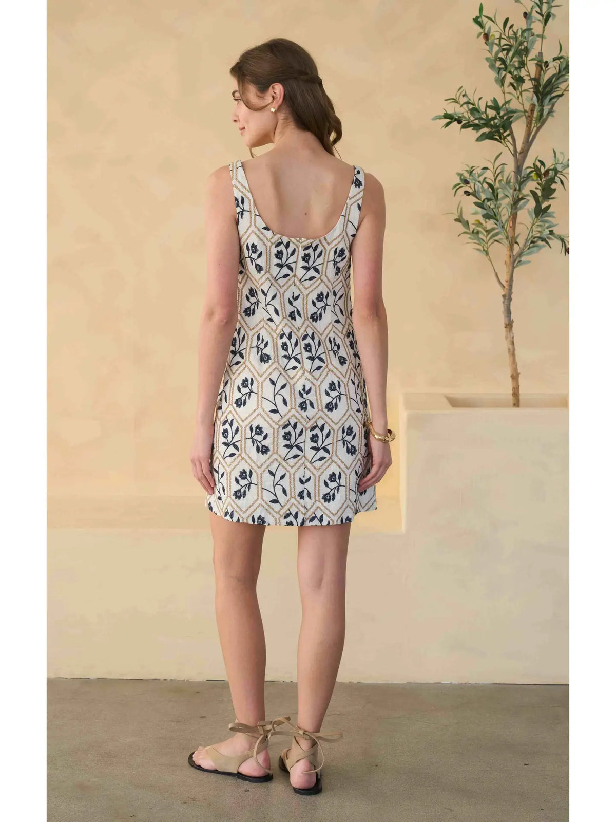 Olive Grove Mini Dress
