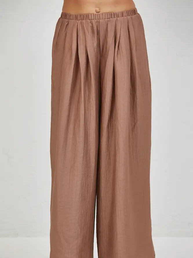 The Sandstone Wide Leg Pants
