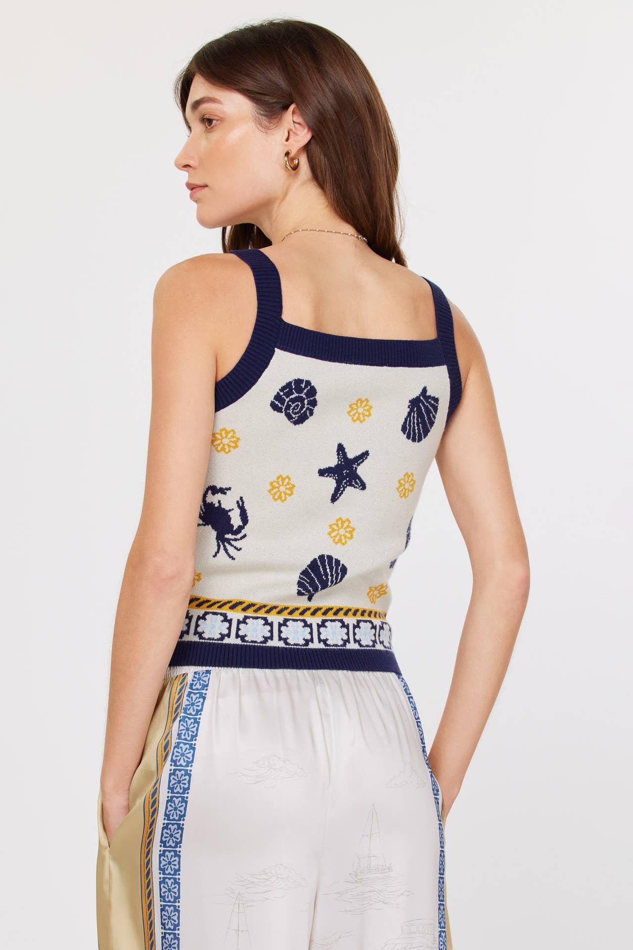 Seaside Charm Knit Tank