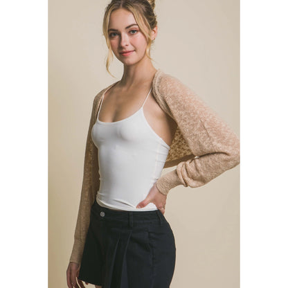 The Willow Knit Shrug