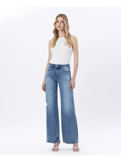 The Sienna High Rise Wide Leg Jeans