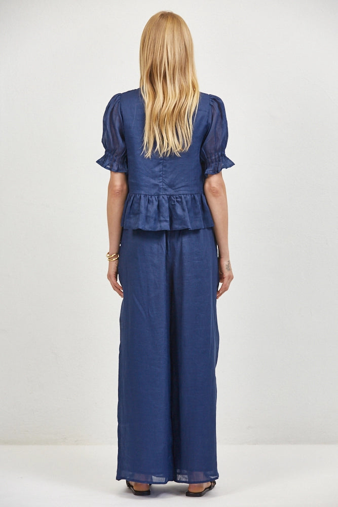 The Midnight Smocked Blouse