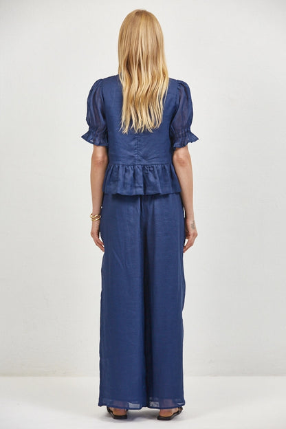 The Midnight Smocked Blouse