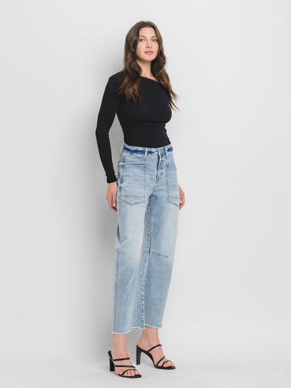 The Sienna Utility Super High Rise Jeans