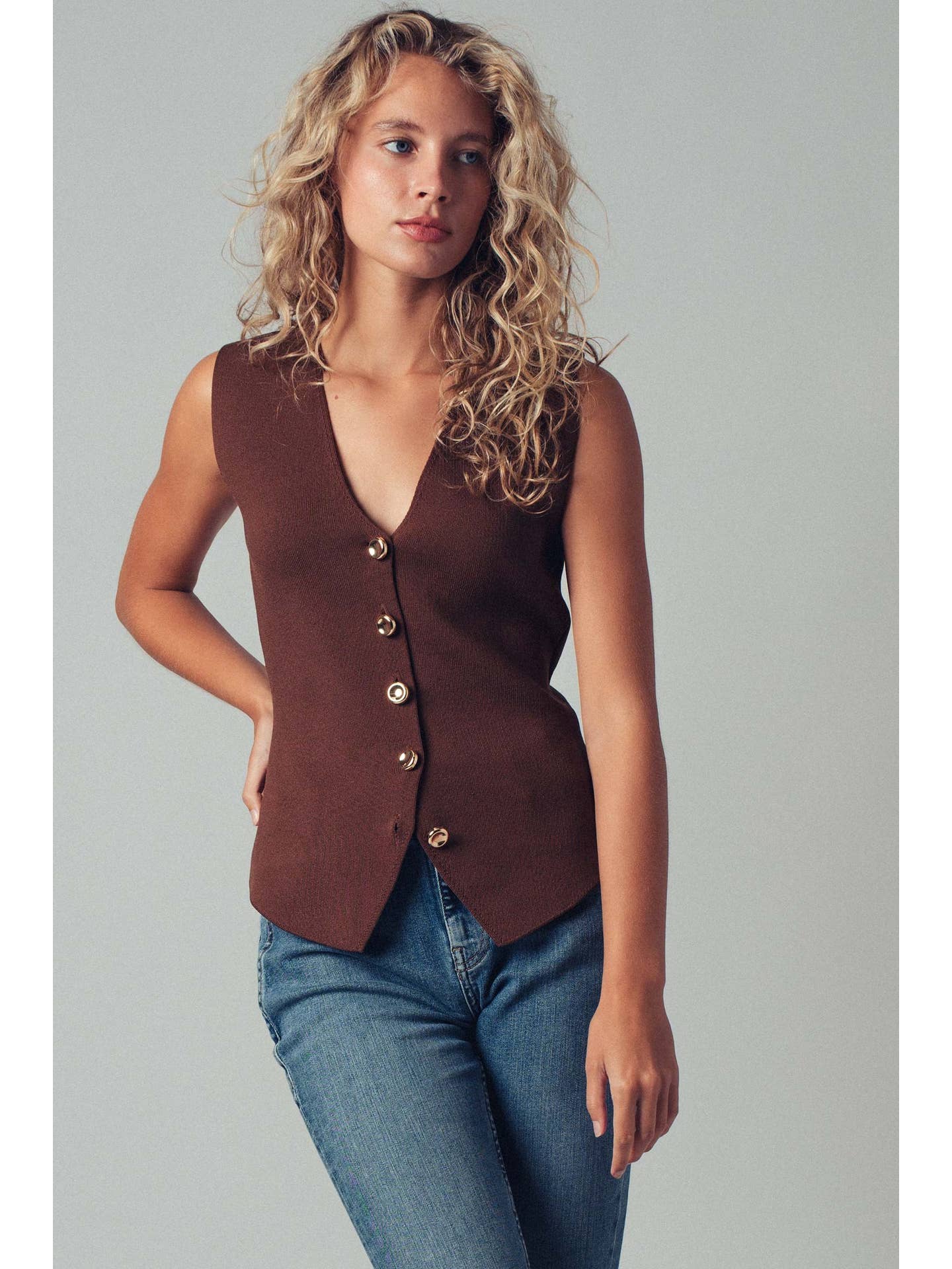 The Bruni Knit Vest
