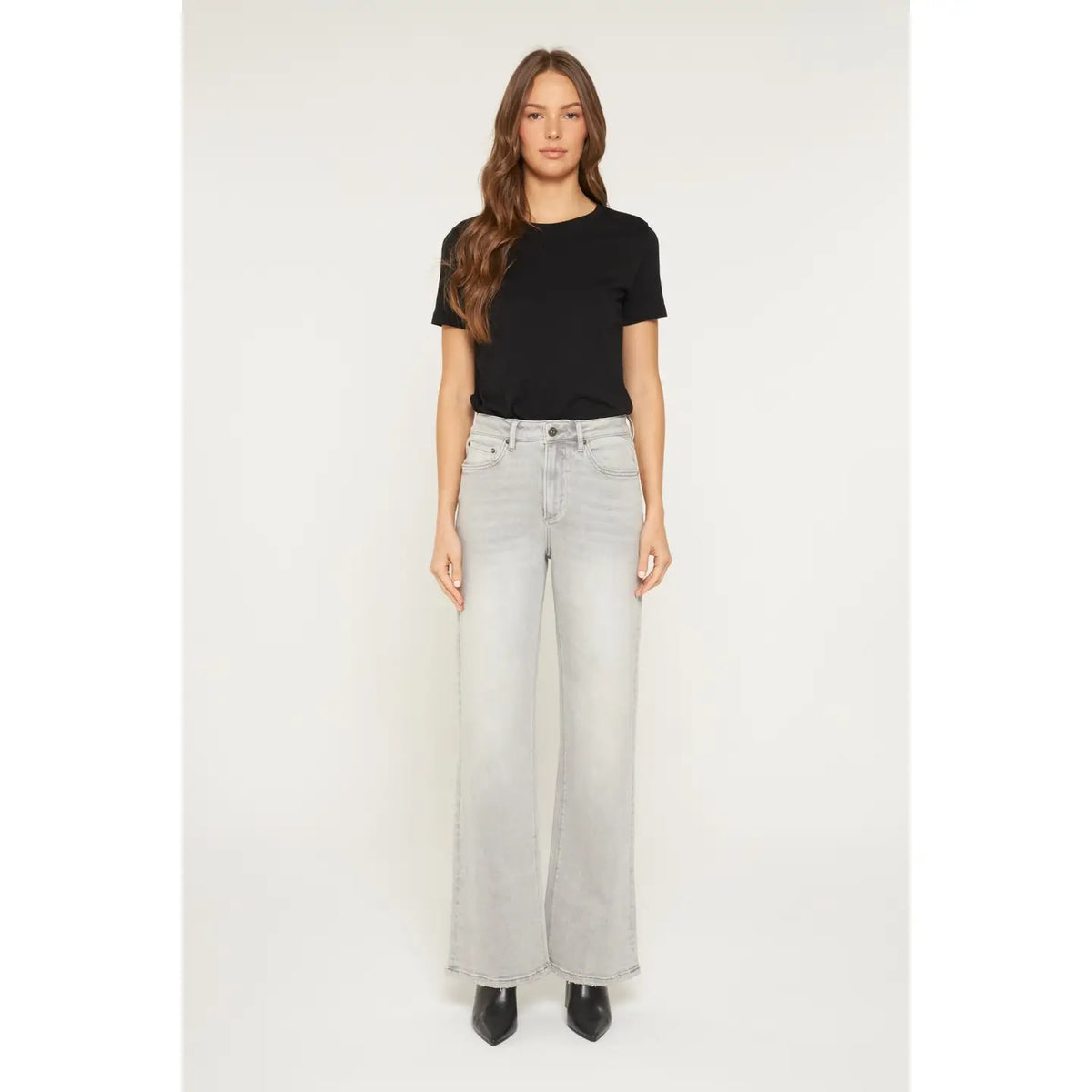 Silverline High Rise Wide Leg Jean