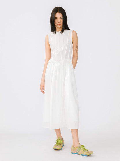 The Elodie Pintuck Dress
