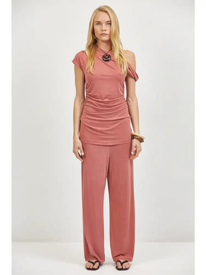 The Rosewood Drape Top