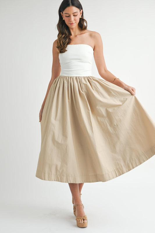Florence Strapless Midi