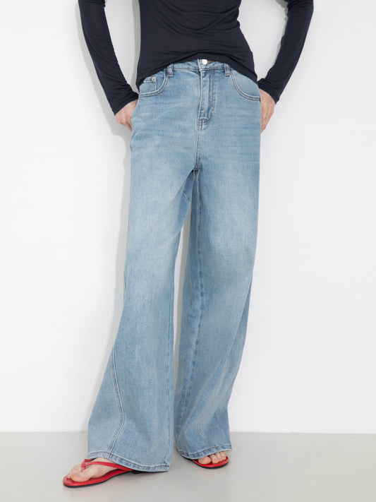 The Delaney Wide Leg Jeans
