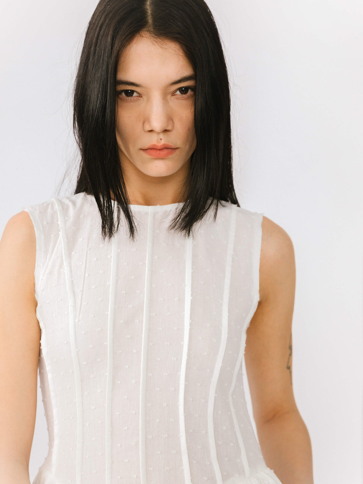 The Elodie Pintuck Dress