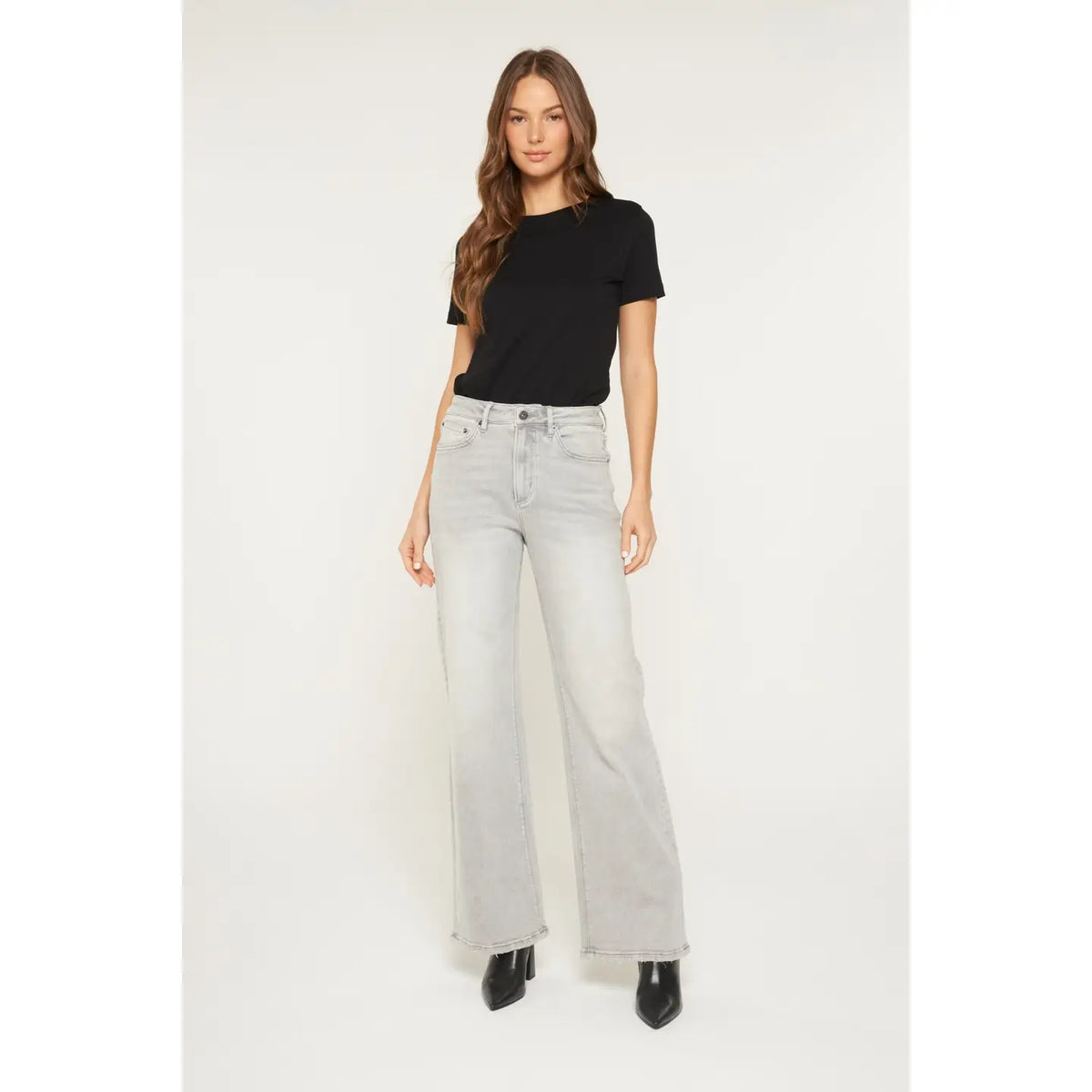 Silverline High Rise Wide Leg Jean