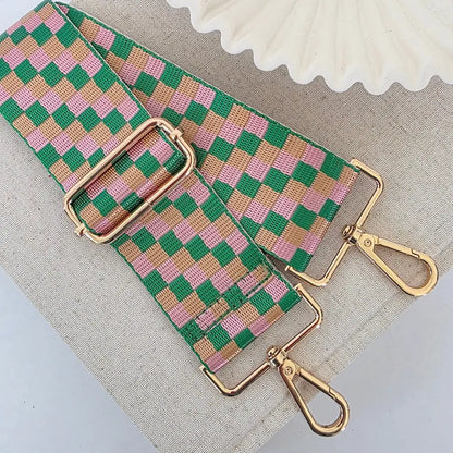 Checkered Guitar Bag Strap