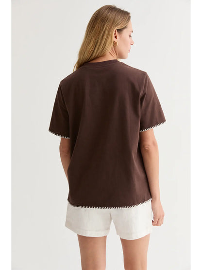 The Cocoa Stitch Tee