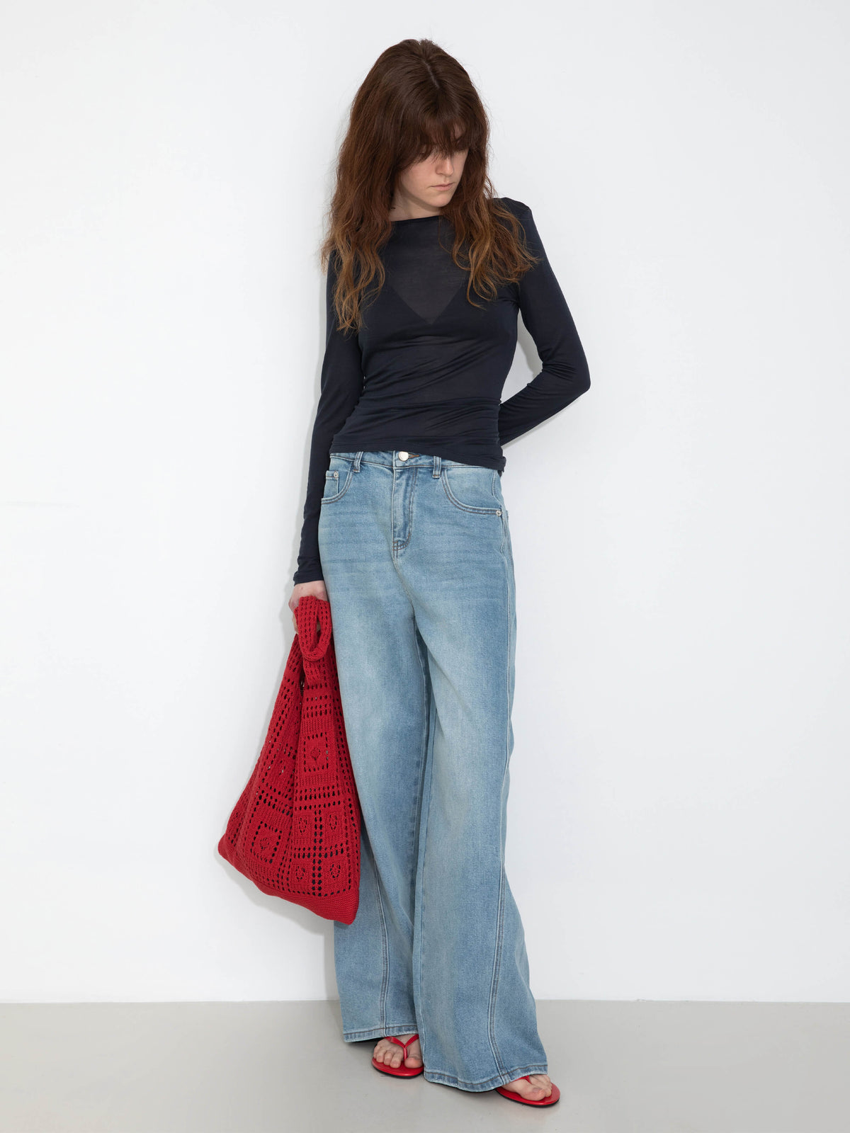 The Delaney Wide Leg Jeans