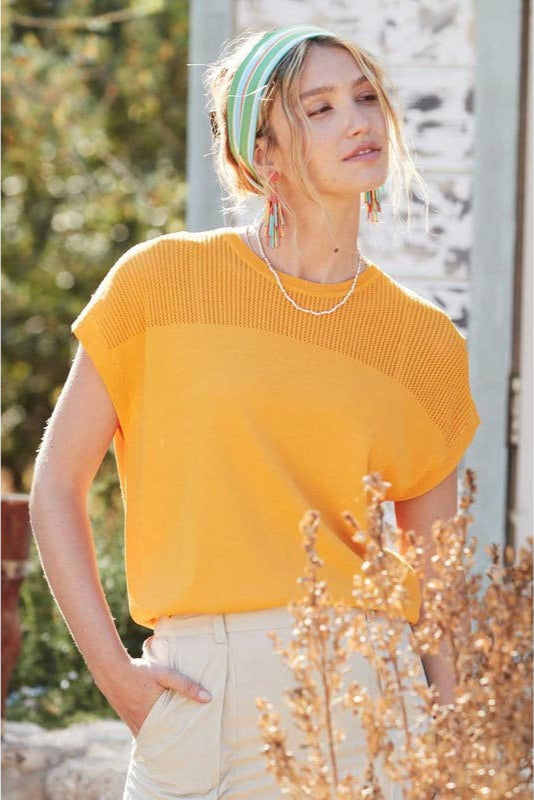 Golden Hour Knit Top