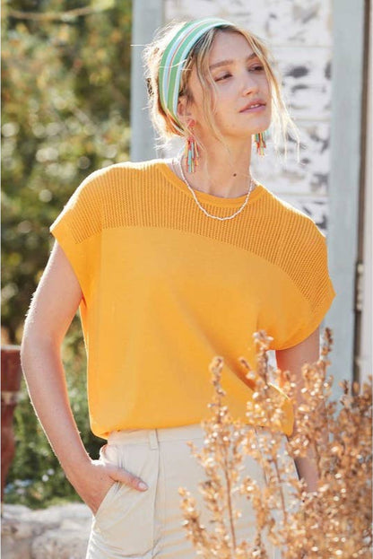 Golden Hour Knit Top