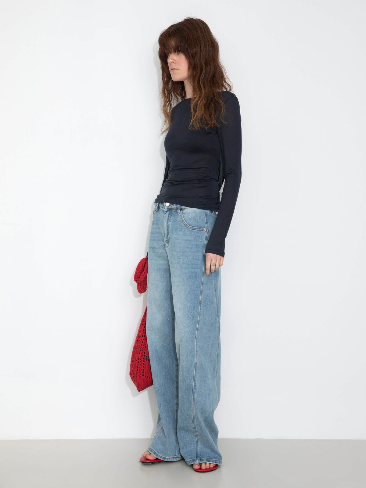 The Delaney Wide Leg Jeans