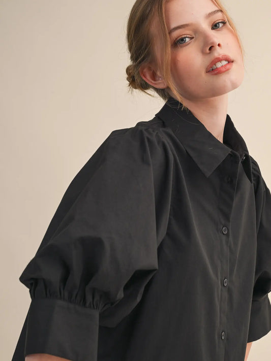 The Sunday Muse Puff Sleeve Blouse