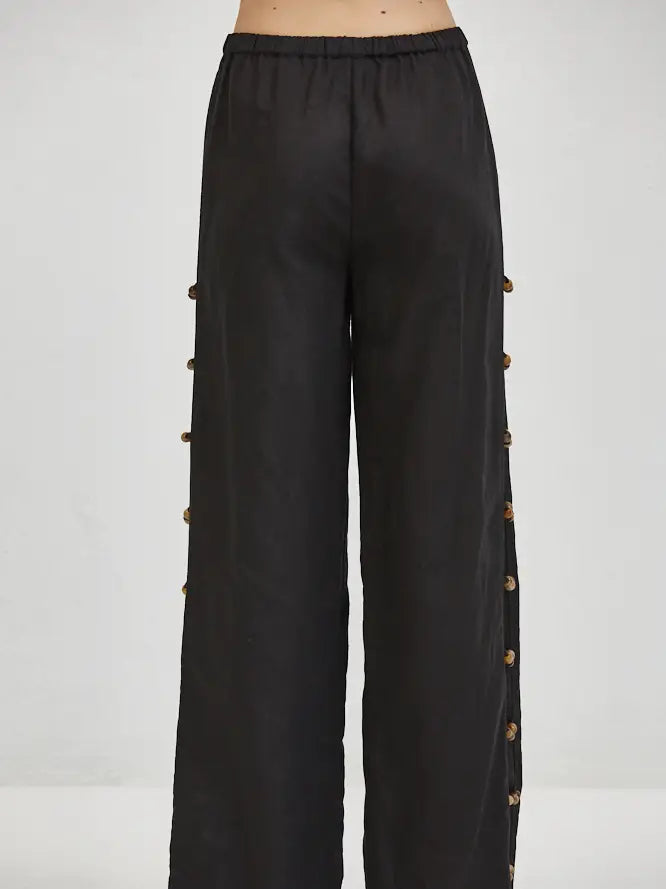 Noir Beaded Trousers
