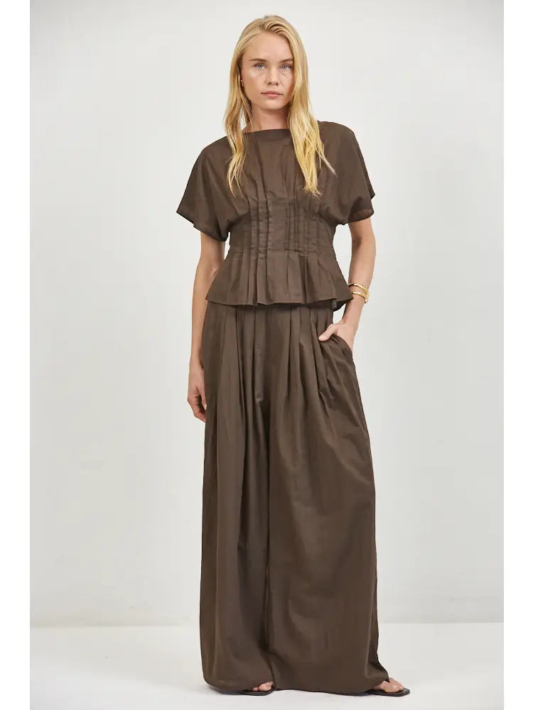 The Willow Pleated Trouser