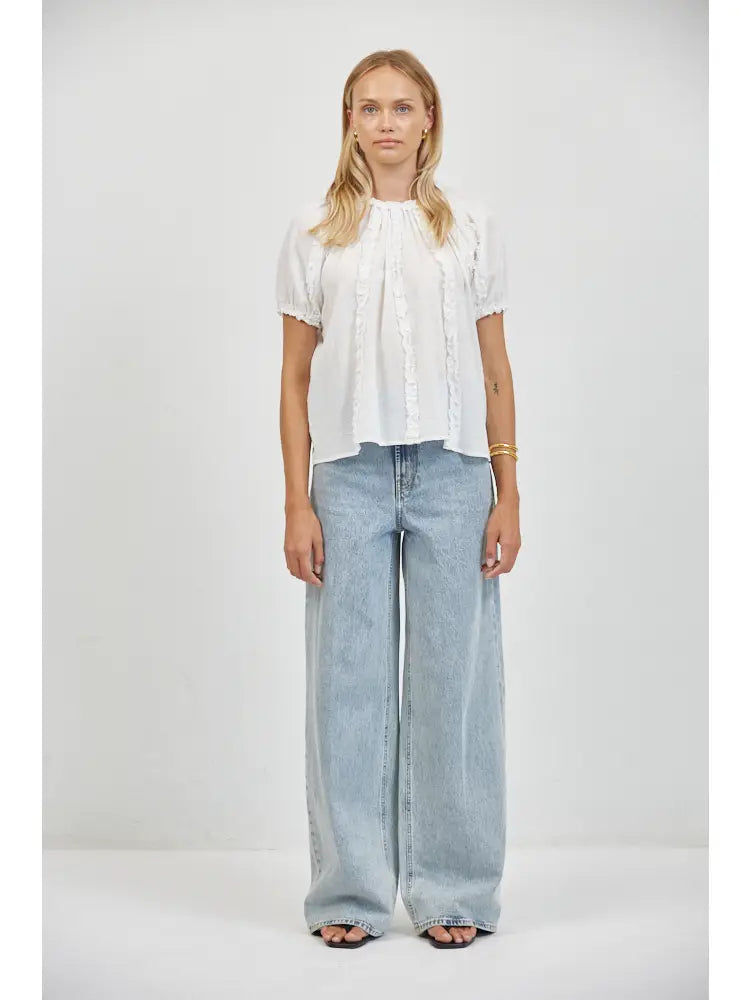 The Juliette Ruffle Blouse