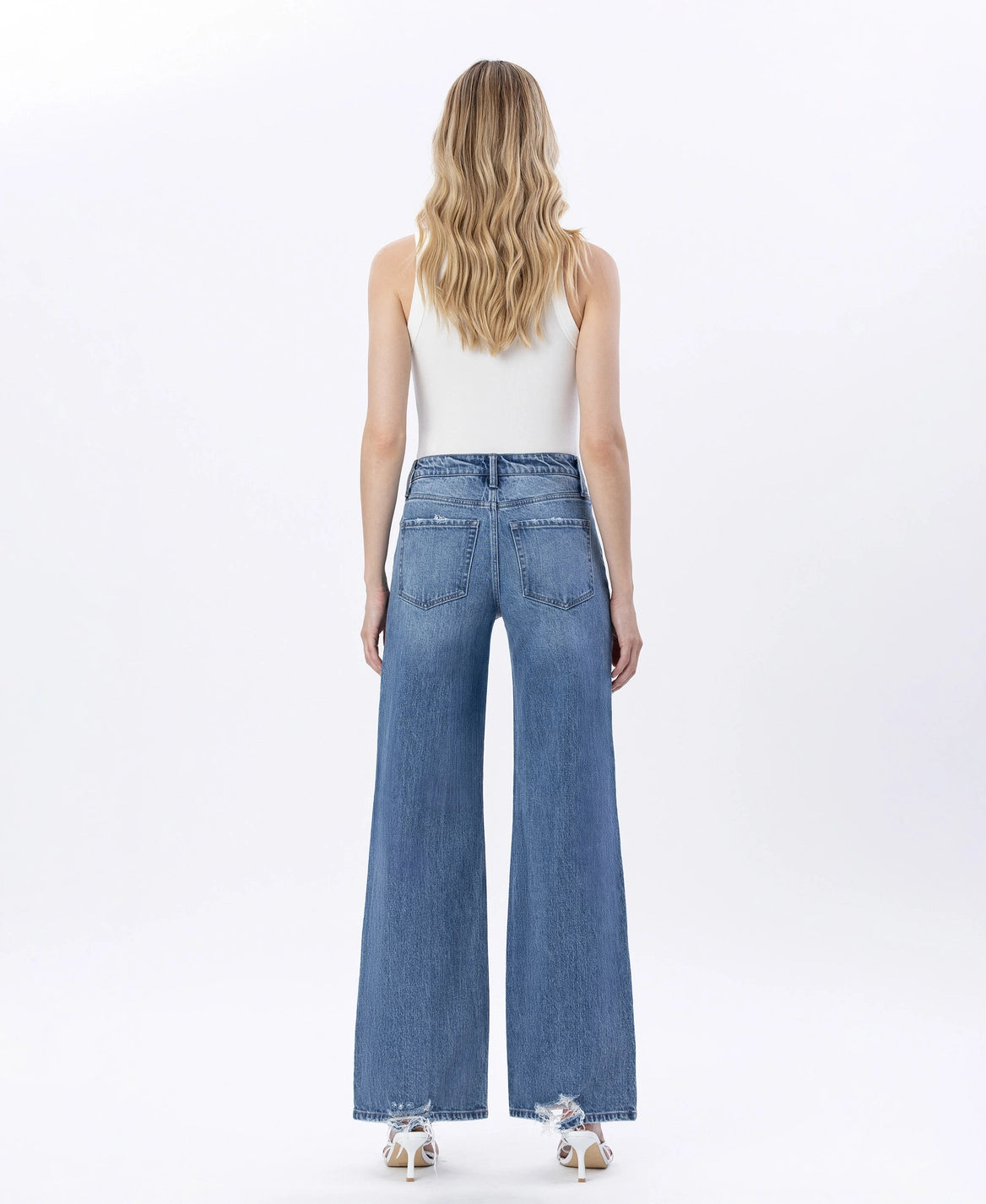 The Sienna High Rise Wide Leg Jeans
