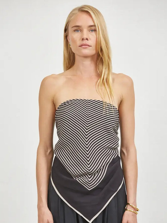 The Riviera Scarf Top