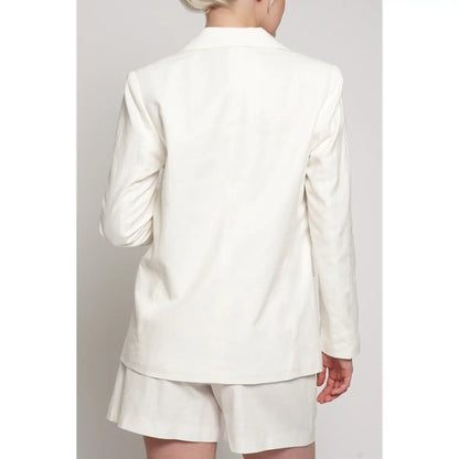 Monroe Linen Short Set