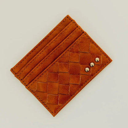 Sienna Woven Card Holder