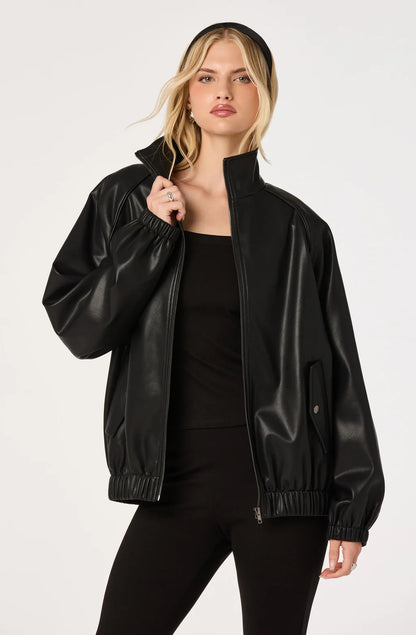 The After Hours Faux Leather Jacket