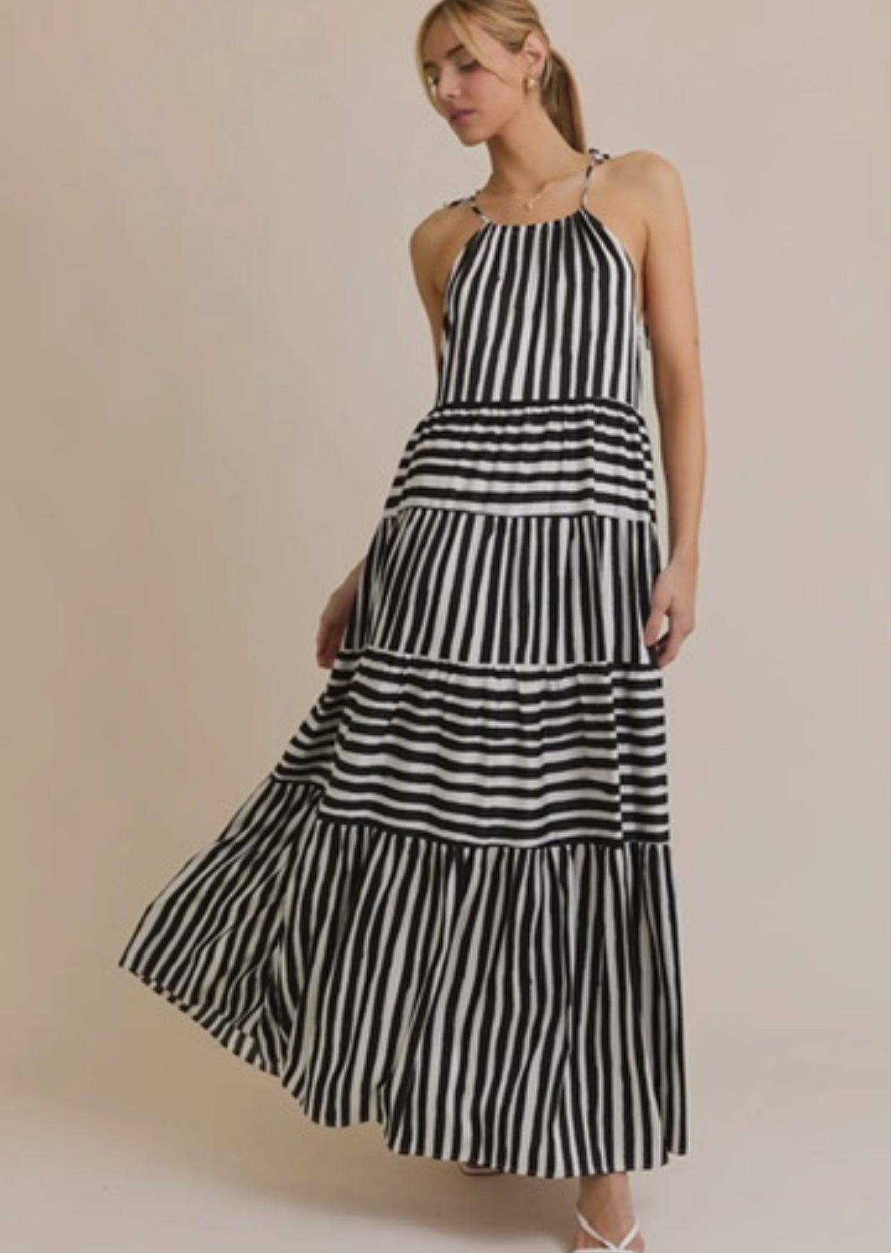 The Maren Striped Dress