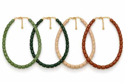 Nendo Jade Pillar Necklaces