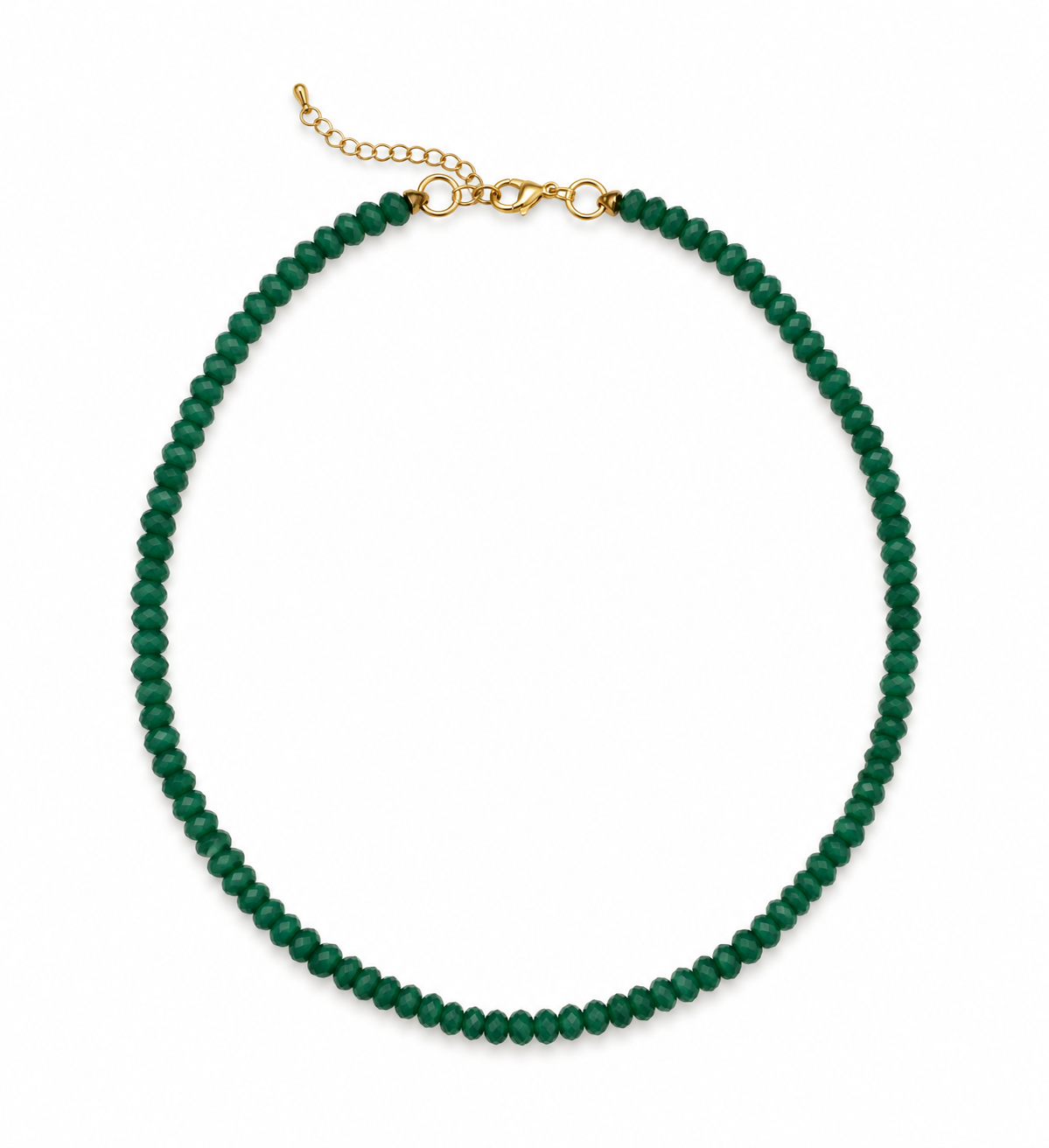 Nendo Green Agate Necklace