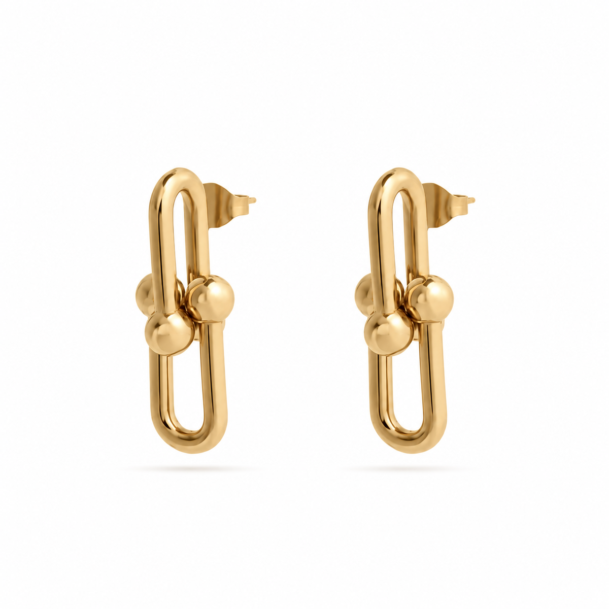 Nendo Beaded Link Earrings