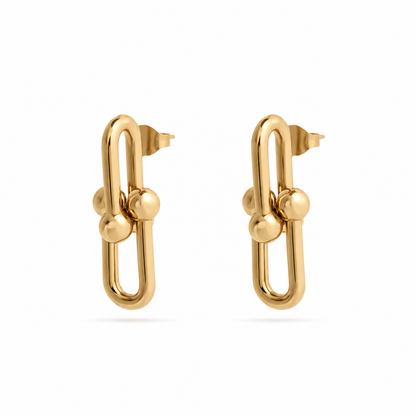 Nendo Beaded Link Earrings
