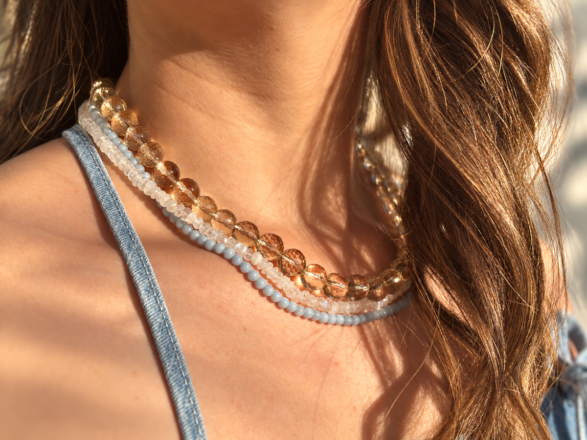 Nendo Rainbow Moonstone Necklace