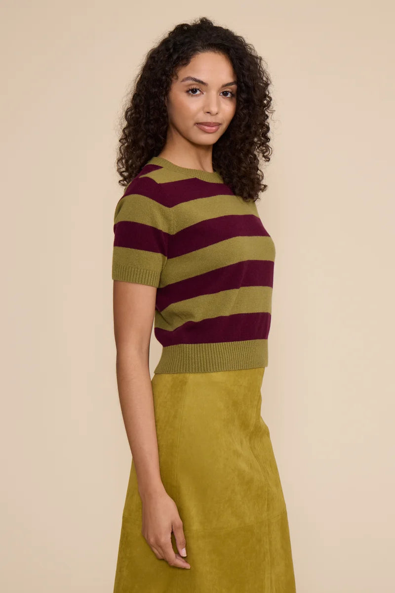 Harvest Stripe Knit Top