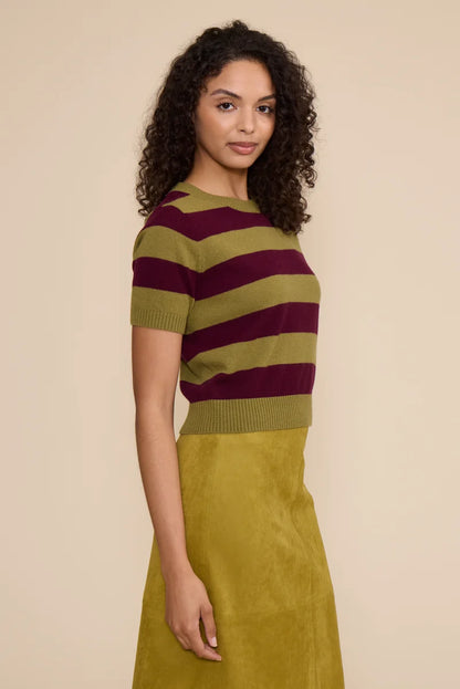 Harvest Stripe Knit Top