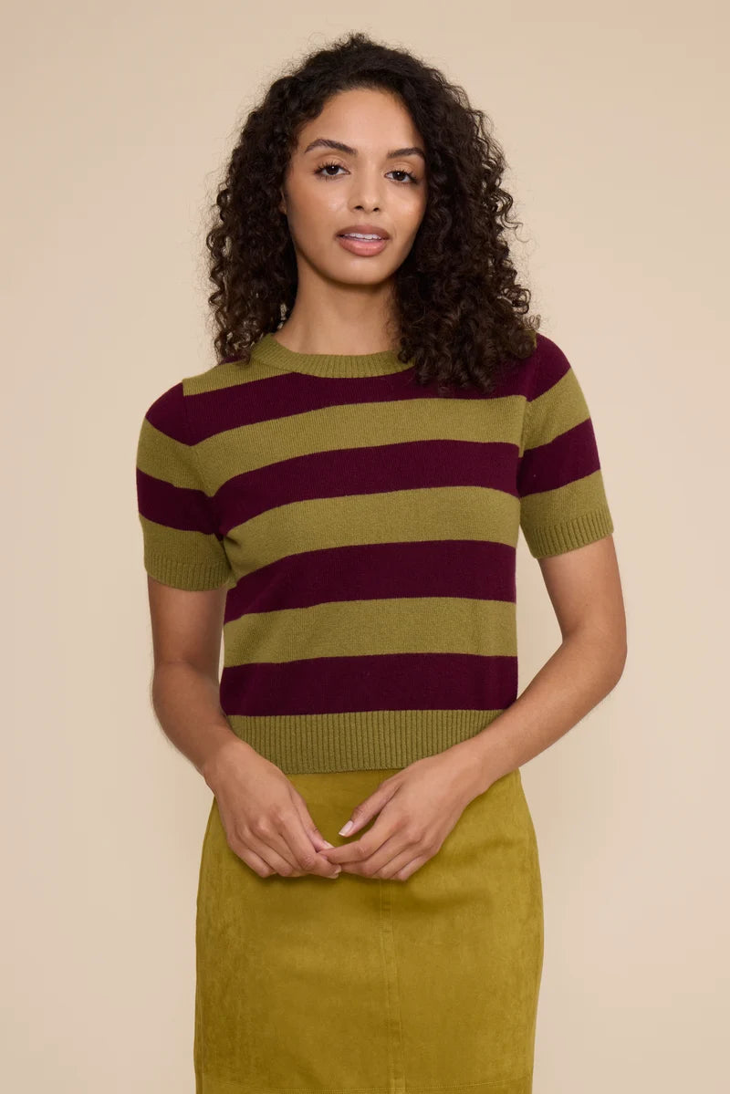 Harvest Stripe Knit Top