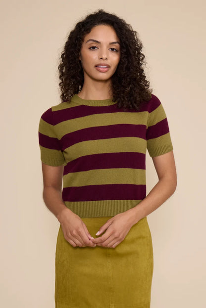Harvest Stripe Knit Top