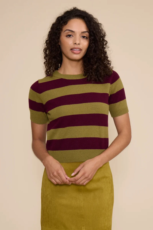 Harvest Stripe Knit Top