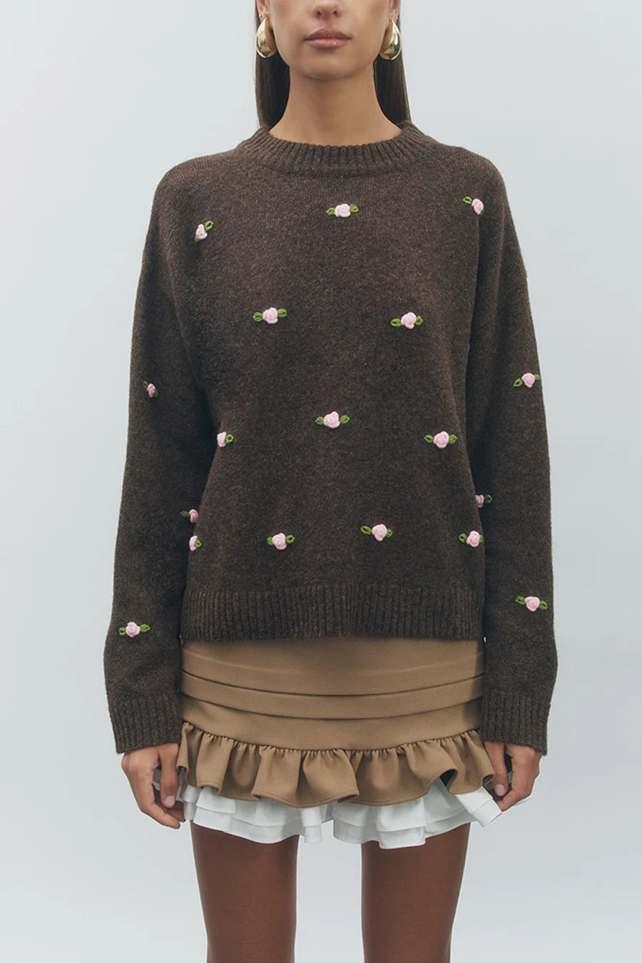 The Rosalie Embroidered Sweater