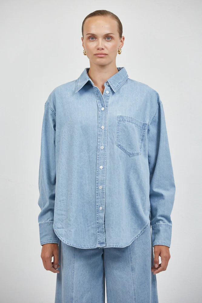 Blue Horizon Denim Shirt