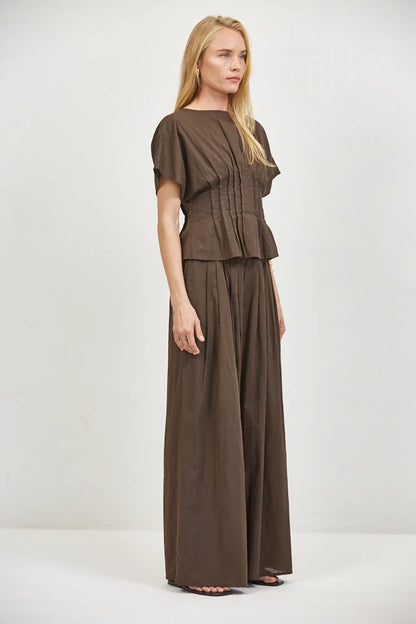 The Willow Pintuck Blouse